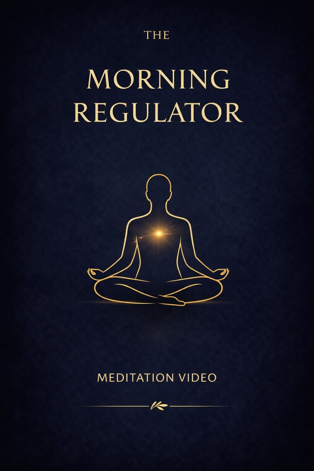 Morning Regulator Guided Meditation by Tara Solen &mdash; regulate before the day owns you