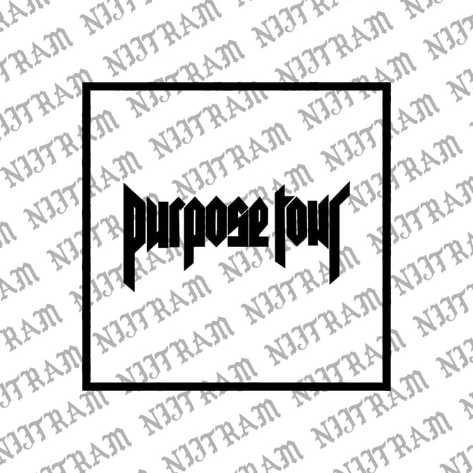 purpose tour font