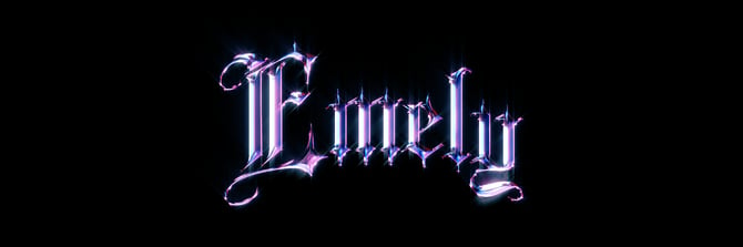 Custom Chrome Text/Logo Header - Payhip