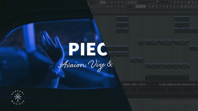 Who produced “Pieces” by AVAION, VIZE & Leony?