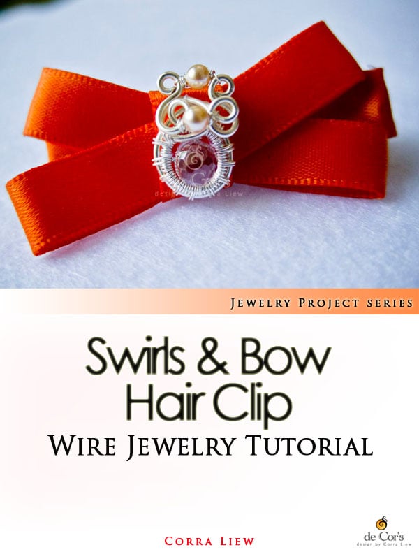 How to Wire-Wrap a Hair Pin - Wire-Wrapping Tutorial