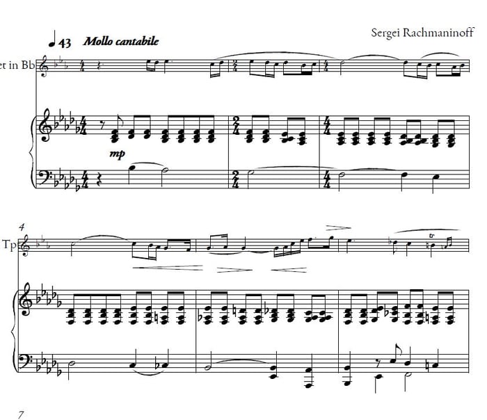 Sheet music preview - first page