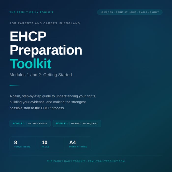 EHCP Preparation Toolkit Modules 1 and 2 preview