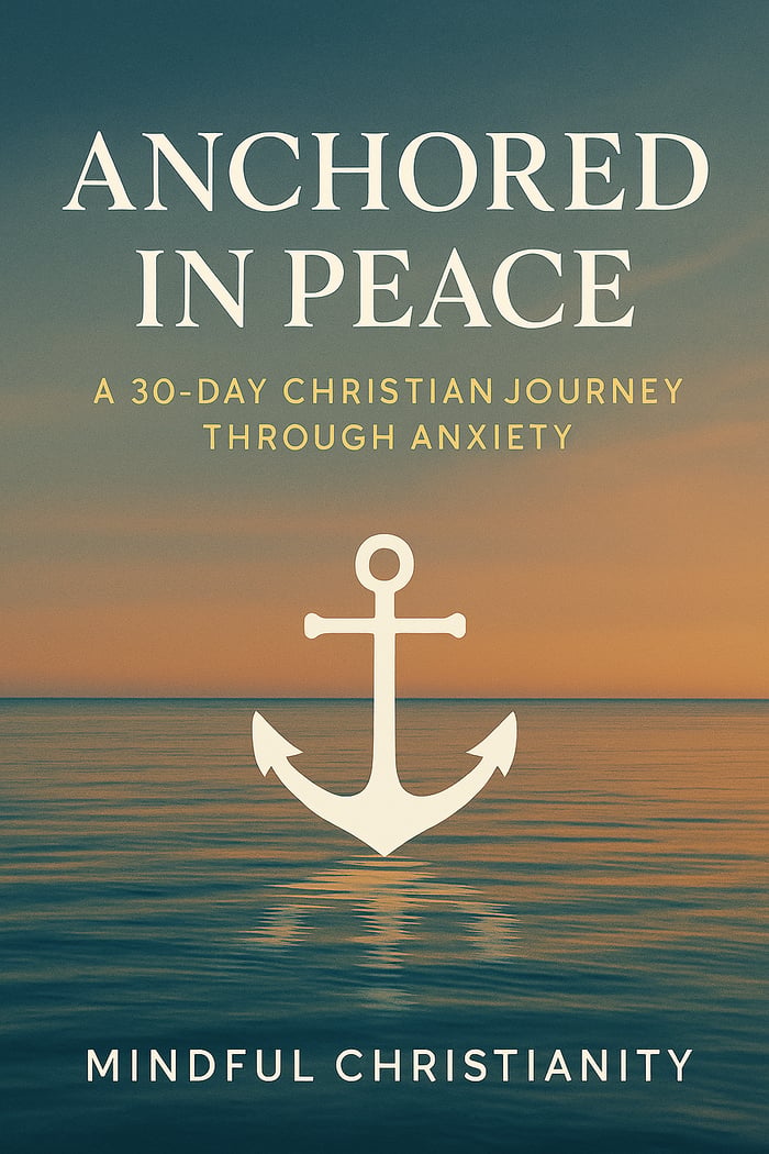 Anchored in Peace devotional and journal cover