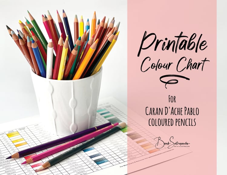 Prismacolor Premier Pencils – 150 Set Printable PDF Colour Chart