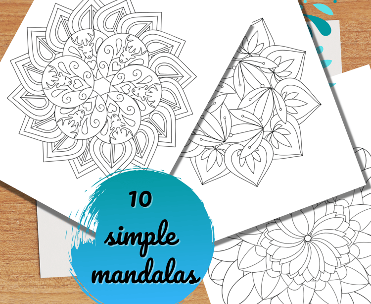 Drawing A Blank-An Adult Coloring Book Mandalas For Stress Relief And  Relaxation - Payhip