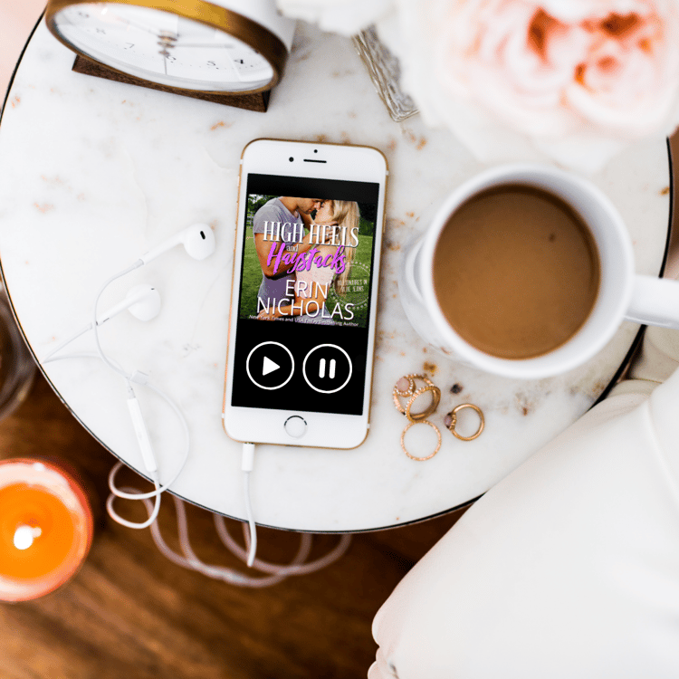 High Heels and Haystacks AUDIOBOOK displayed