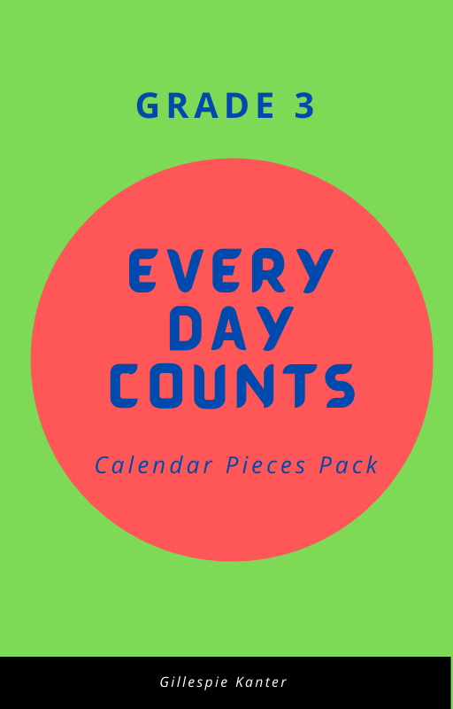 Grade 2 Printed Calendar Pieces Every Day Counts - Payhip