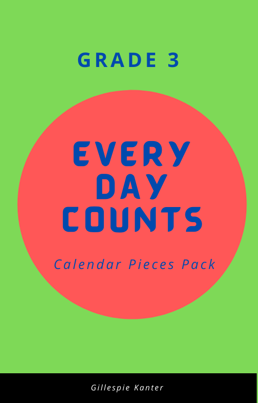 Every Day Counts Grade 2 Calendar Pieces - Payhip