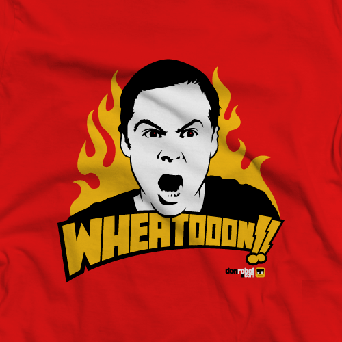 Diseño camiseta Big Bang Theory: Wheatooon!