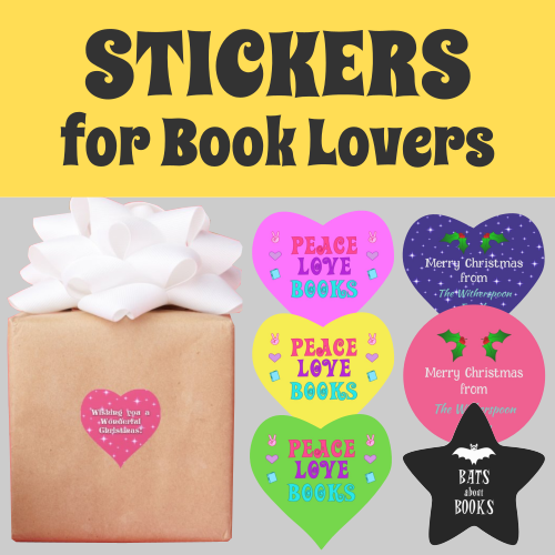 Stickers for Book Lovers #booklover #bibliophile #bookaholic
