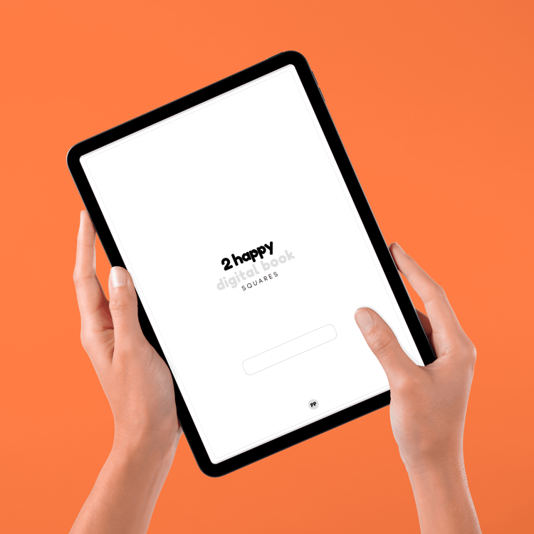 2happyideas digital book with squared pages