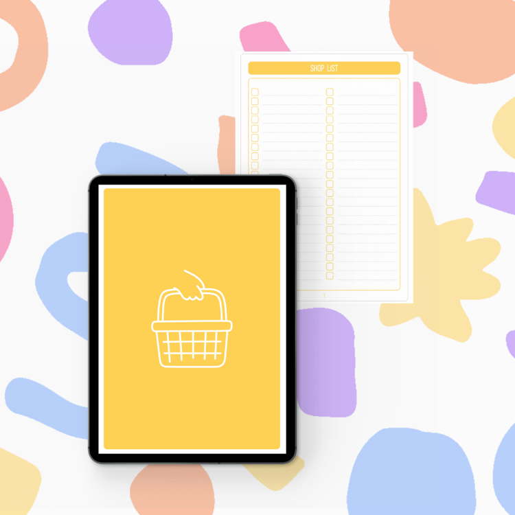 2happyideas digital yellow shop list