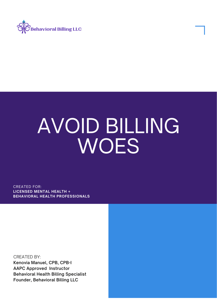 Avoid Billing Woes with Behavioral Billing