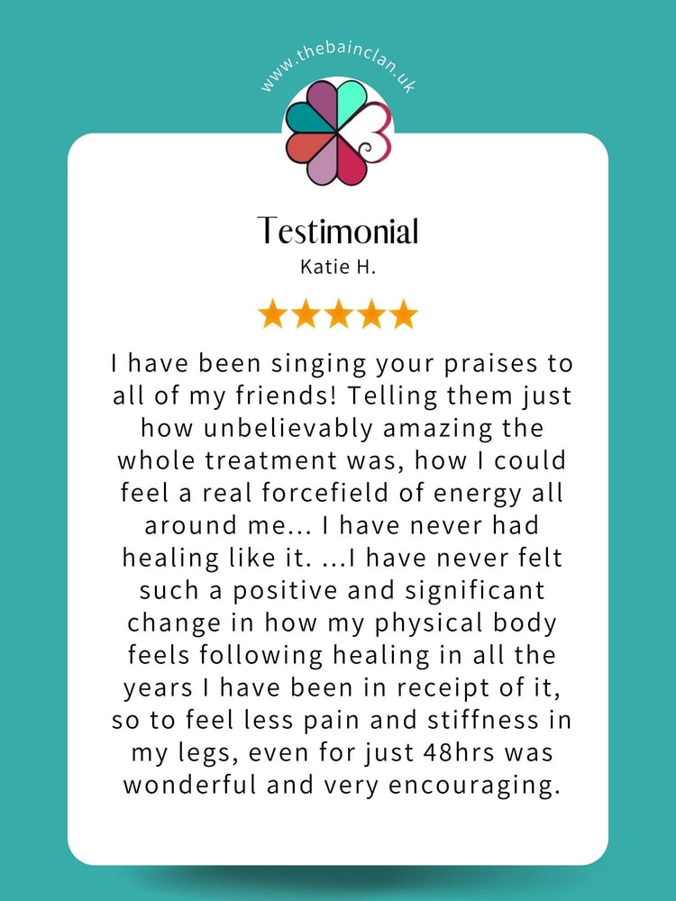 5 star testimonial by Katie H. - I have been singing your praises to all of my friends telling them how amazing the treatment was