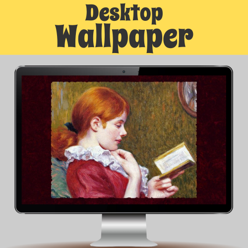 Desktop wallpaper for book lovers