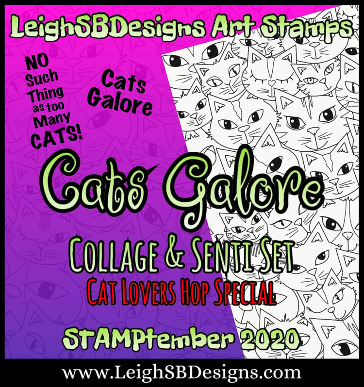 LeighSBDesigns Cats Galore & Senti Set