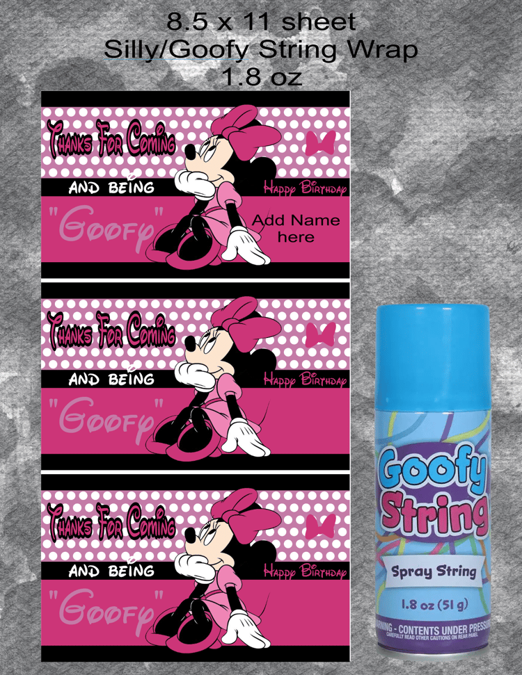 Minnie Silly String Wrap