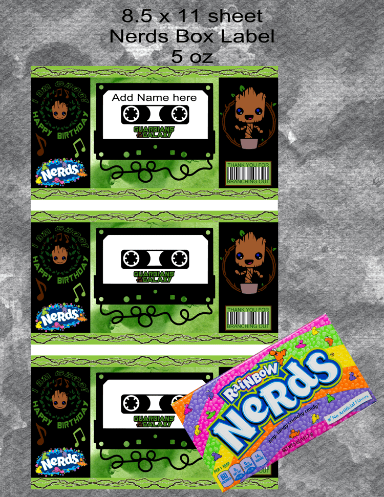 Groot Nerds Label