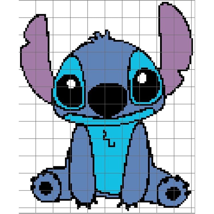 Grid of Stitch  - Lilo and Stitch