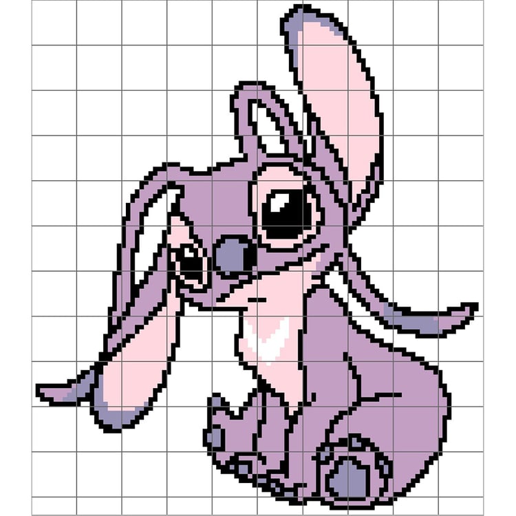Grid of Angel - Lilo and Stitch