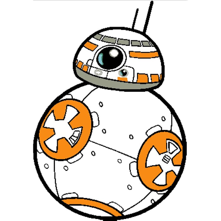 Grid of BB8 - Star Wars - Disney