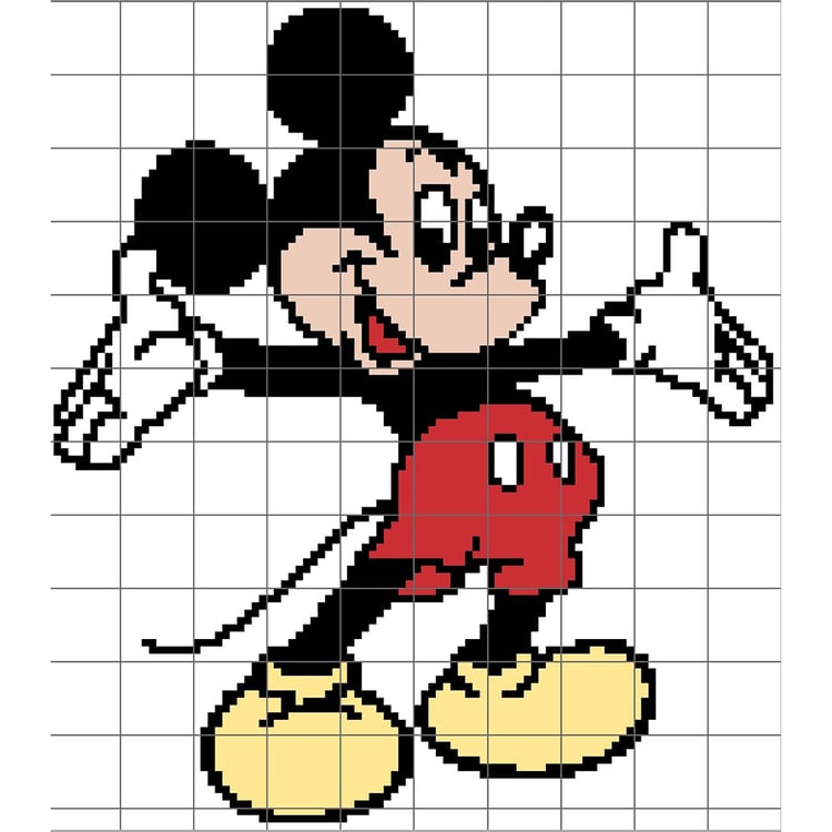 Grid of Mickey - Disney