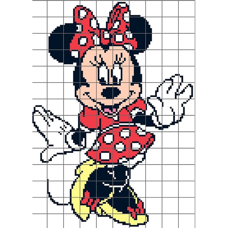 Grid of Minnie - Disney
