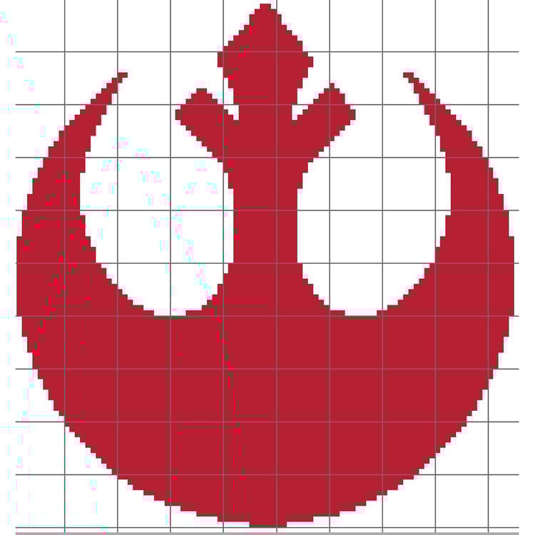 Grid of  Rebel Alliance Logo - Star Wars - Disney