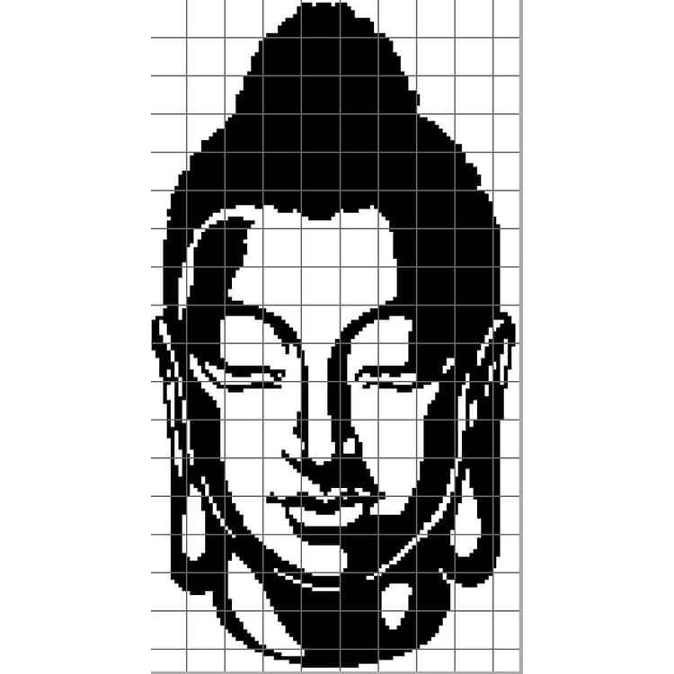 Grid of Buddha
