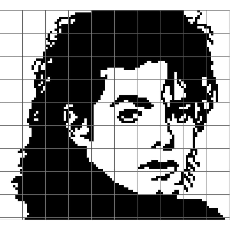 Grid of Michael Jackson