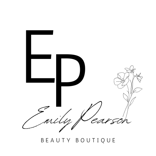 Customizable Modern initials with floral accents Logo Template for Canva - Small Business Branding, white