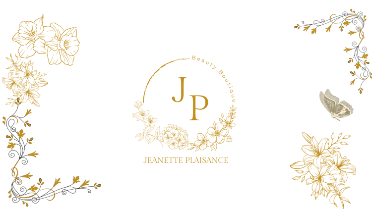 Customizable Classic initials in a circular floral frame Facebook Cover Template for Canva - Small Business Branding, gold