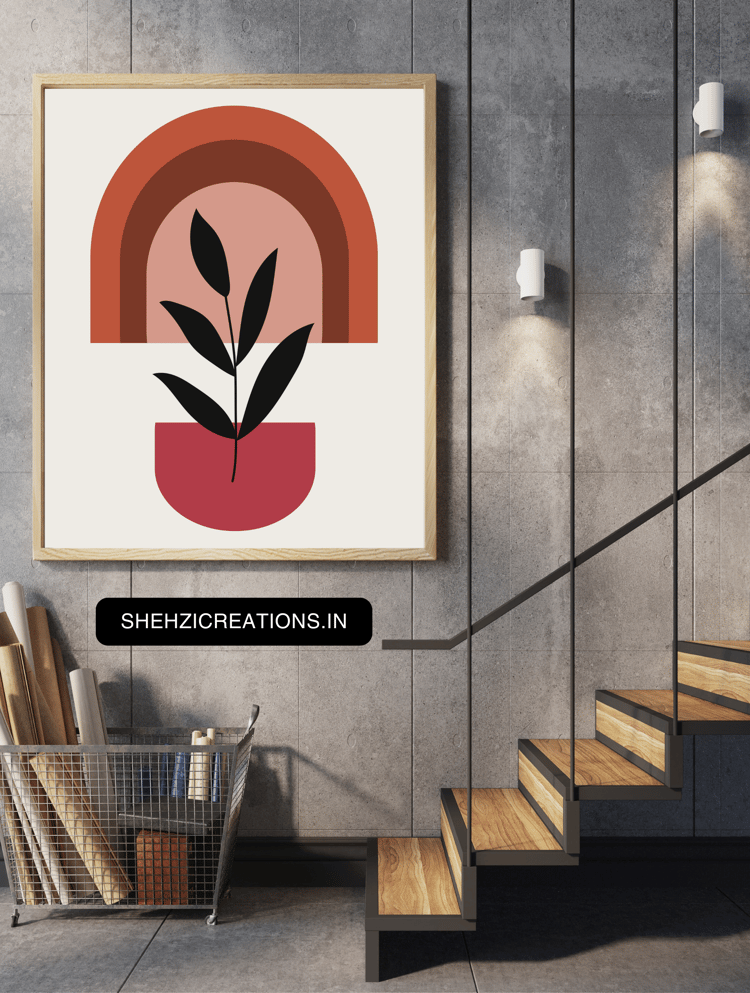 Embark on a Journey with Vibrant Wanderlust: Bohemian Wall Art Set