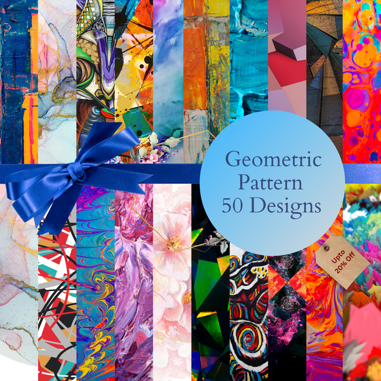 Elevate Your Space with Geometric Patterns - Instant Download