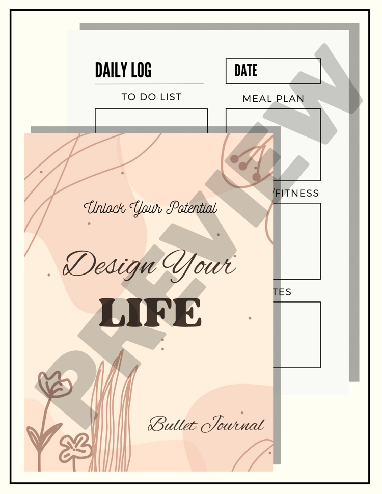 Daily Planner Bullet Journal Planning System Self Help