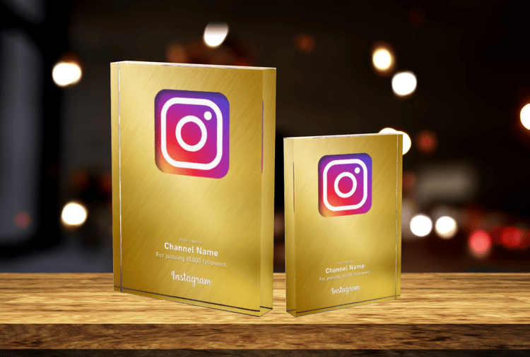 Gold Instagram Creator Award
