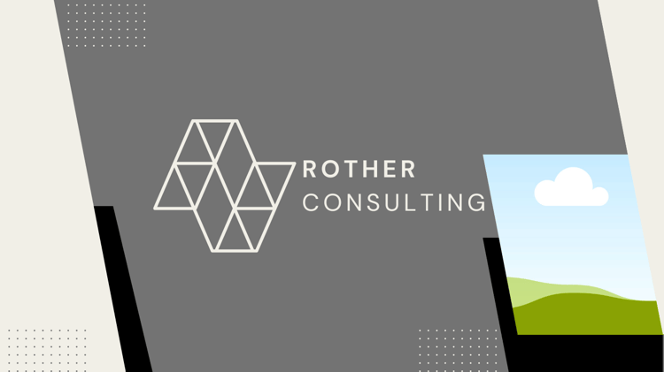 Customizable Clean geometric shapes and fonts Zoom virtual background Template for Canva - Small Business Branding, gray