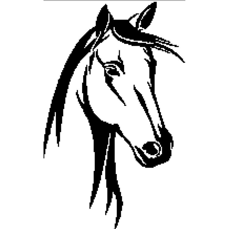Grid of horse