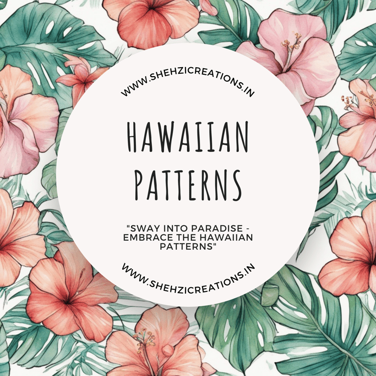 Sway into Paradise: Embrace Hawaiian Patterns | Instant Download Collection