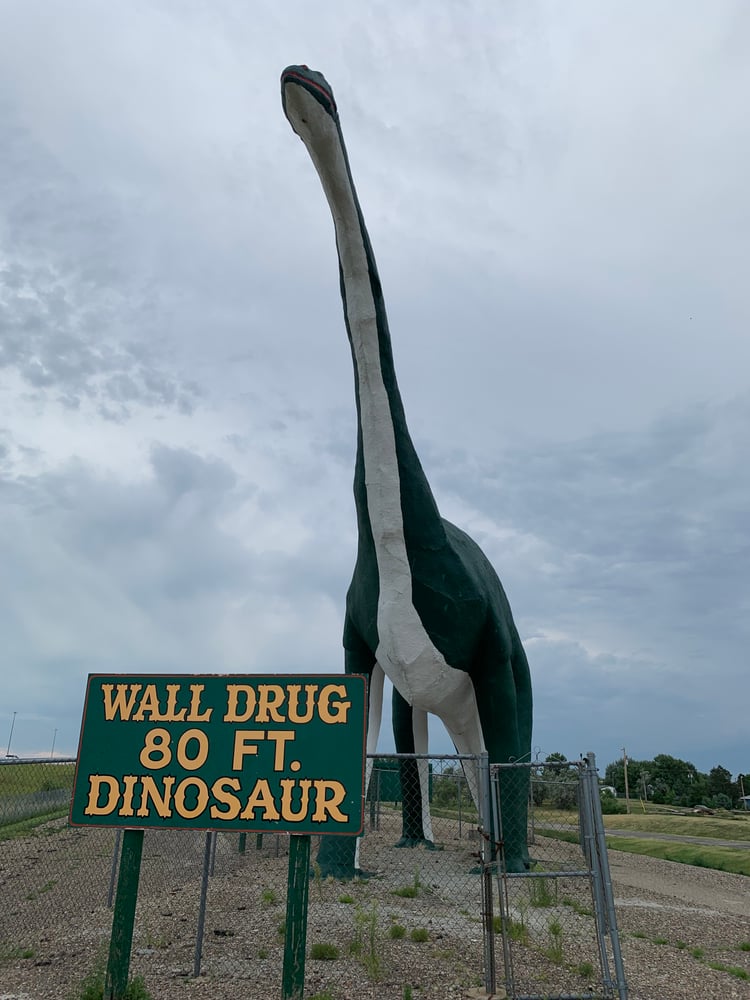 Wall dinosaur