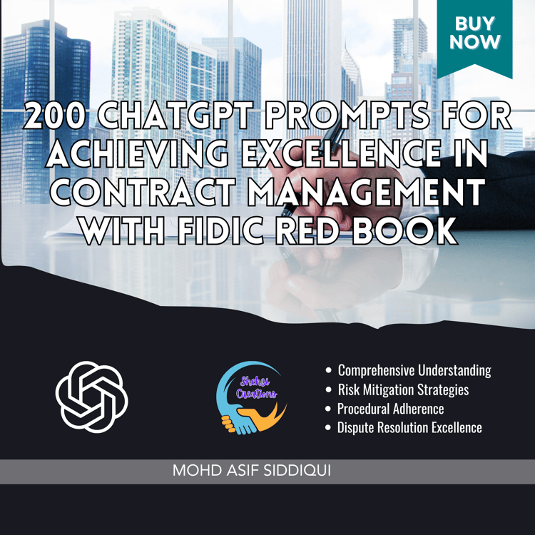 Comprehensive FIDIC Red Book Contract Management Prompts: Download Now