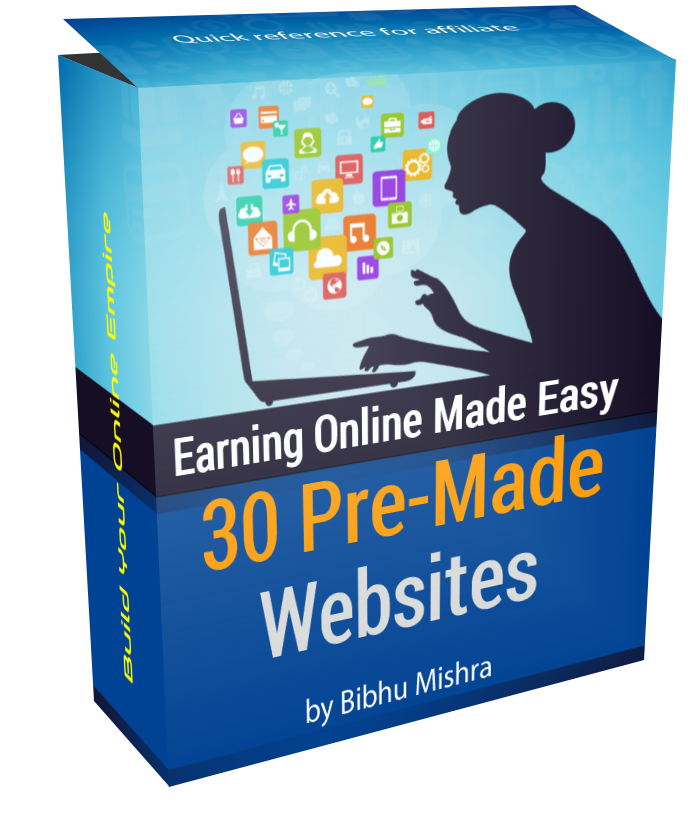 30 pre-made websites