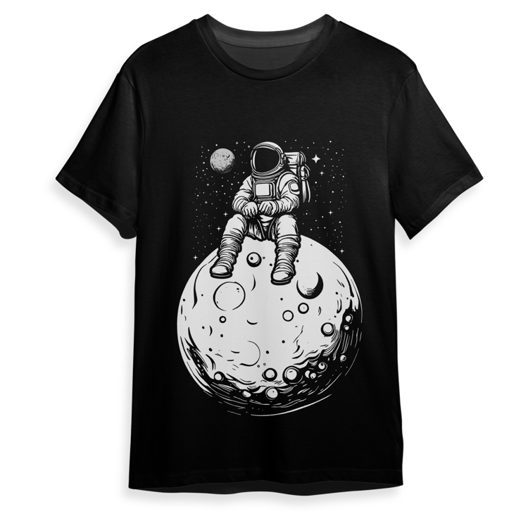 Astronaut for T-Shirt Available in SVG PNG EPS AI CDR