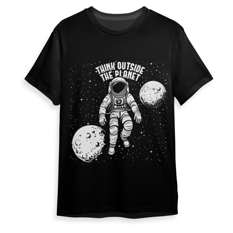 Astronaut for T-Shirt Available in SVG PNG EPS AI CDR