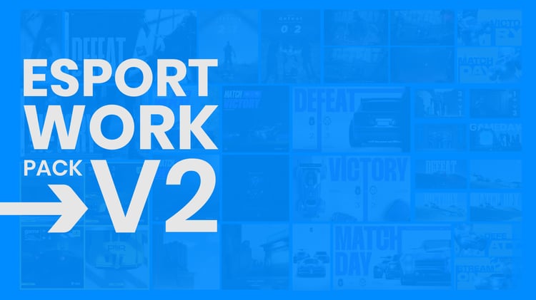 Esport work pack - Graphic Design