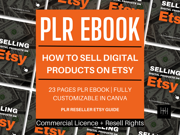 How to Sell Digital Products on Etsy - PLR Ebook