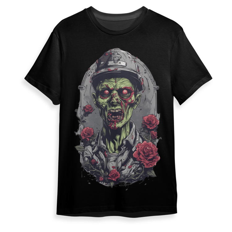 Zombie T-Shirt Design Available in PNG Format