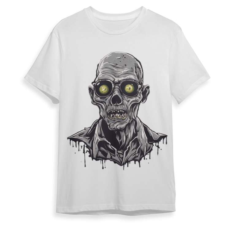 Halloween Zombie T-Shirt Design Available in PNG Format stayweird.store Download T-Shirt Designs