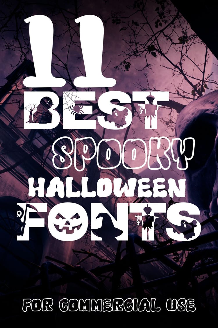 11 halloween fonts for commercial use
